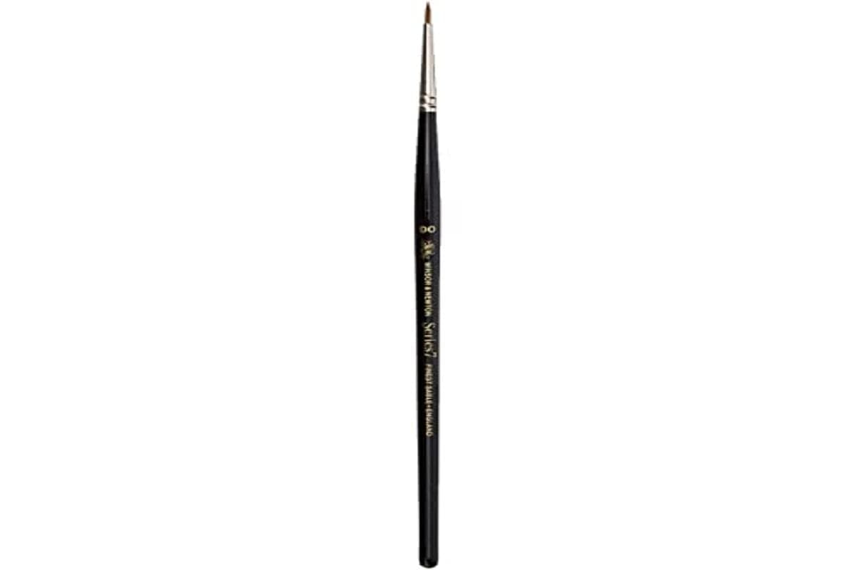 Winsor & Newton Series 7 Kolinsky Sable Brush, Round SH #00
