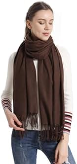 Cashmere Pashmina Scarf - Super Soft Women Pashminas (20+ Colors)