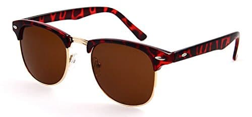 TomYork Women's Fashion Star Temperament UV400 More Color Choices Sunglasses(C5)