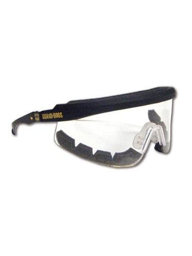 Encon Safety 331-11-01 Original Vented Purebreds Foam-Lined Safety Glasses with Ratchet Temples, Standard, Black