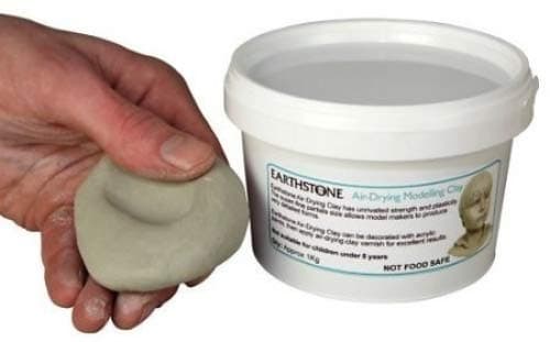 Air Drying Clay - EARTHSTONE - White x 1Kg