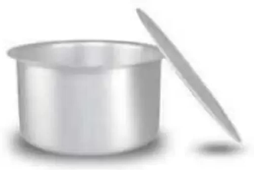 Aluminium Patila/Bhagona/Tapeli with LID (Aluminum, 5 Litre)