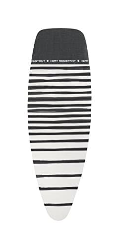 Brabantia 119064 Ironing Board Cover D, 135 x 45cm, 2mm Foam, HRPZ, Cotton, Fading Lines, parking zone