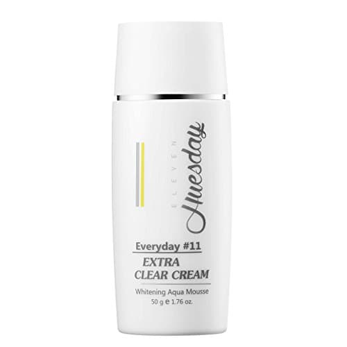 Eleven Huesday Extra Clear Cream for Instant Skin Tone-up with Hyaluronic Acid & Niacinamide - 50 g e 1.76 oz