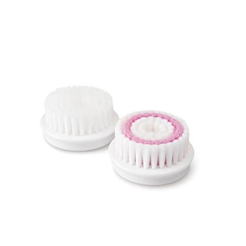 SENSSE Go! Mini Sonic Facial Replacement Cleansing Brush Heads - Sensitive and Exfoliating Brush
