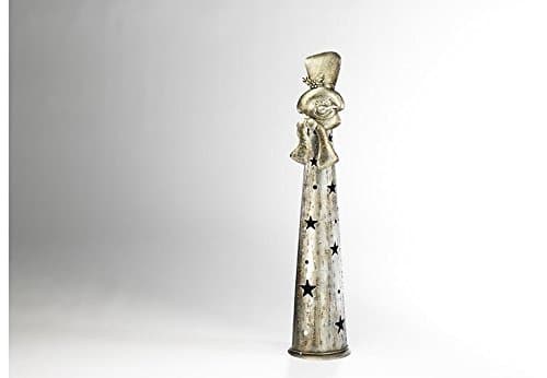 decoration - snowman small made of metal