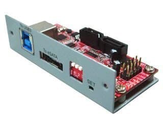 USB 3.0 + eSATA III 6Gbps to x2 HDD Port Multiplier RAID Controller