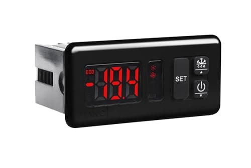 AKO-D14123 Temperature Controller Thermostat 230v | All-Purpose Commercial Refrigeration Thermostat, Digital Controller for Refrigeration: Food Display Cases, Incubators, Walk in Coolers