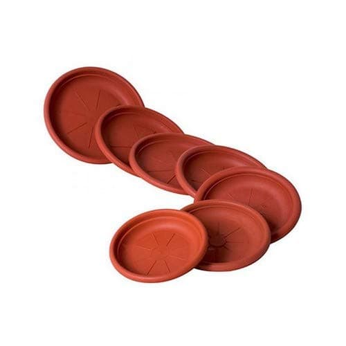 Saturnia 8096545&nbsp Plate for Pots, 25 x 2.3cm.