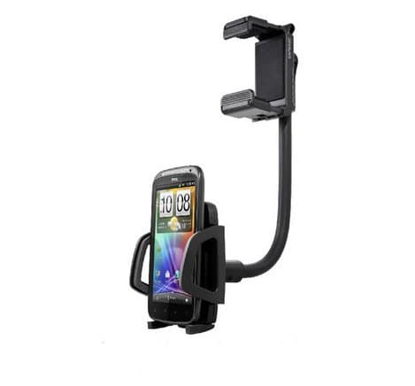 Capdase Car Rearview Mirror Mount Holder Racer For Smartphones iPhone4/4S/5 Sumsung I9300/Galaxy S4/S3/S2 BlackBerry GPS HTC Nokia NEW By YiTao Deal