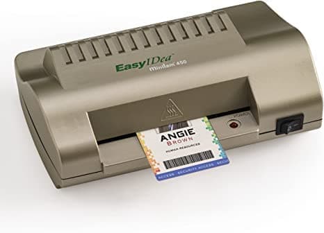 easyIDeaeasyIDea ML450T ID Card Laminator, 4.5" Teslin Pouch Laminating Machine