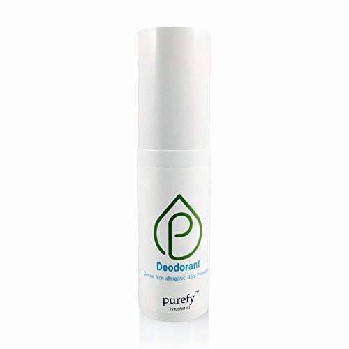 PUREFY Deodorant Spray - Hypoallergenic, Aluminum Free, Non-Irritating with No Residue, Unscented. Safe for Clothes. Not an Antiperspirant. Deodorant for Men and Women (50ml)
