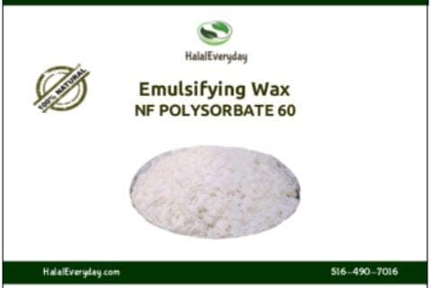 Emulsifying Wax NF POLYSORBATE 60-100% Pure Polawax 4oz