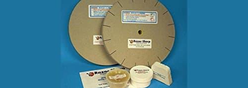 Sharpening Wheels 8 Inch Diameter By 1 Inch Wide By 5/8 Inch Hole in Center with Adapter If Needed for 1/2 Inch Hole in Center