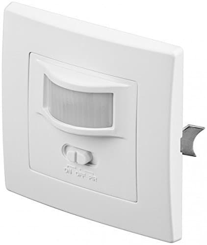 Wall Motion Sensor Switch and Base with LED Lights
