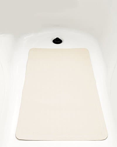 MopAway Anti-Slip Anti-Bacterial Bath Mat, Non Toxic (Latex & PVC Free) with High Strength Suction Cups 16 x 27