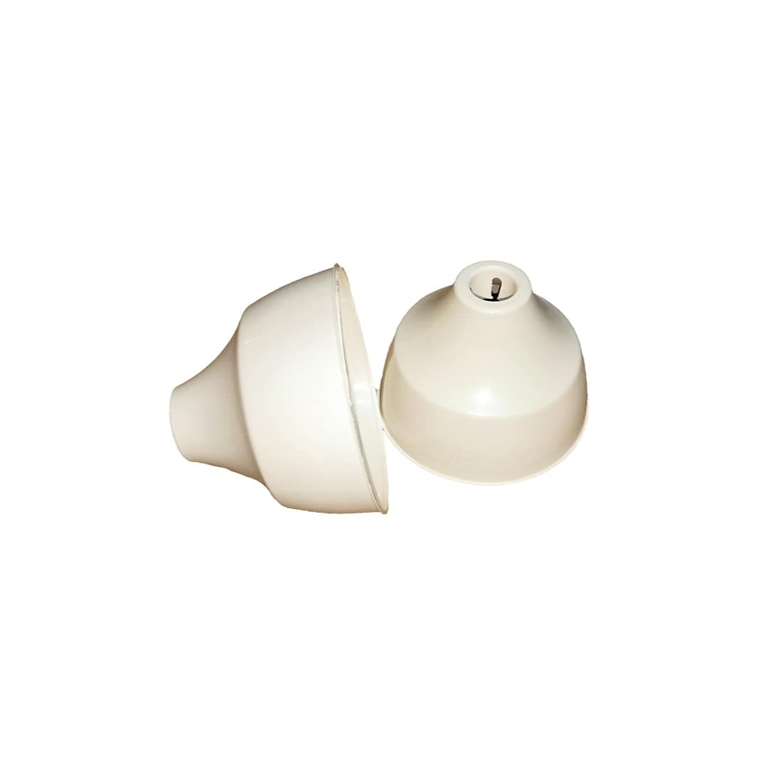 doctorspare Ceiling Fan Canopy Cover (Ivory colour, 2pcs set)