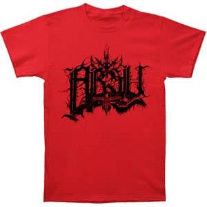 Absu Men's Baphomet T-shirt X-Large Red