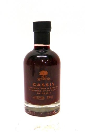 A L'Olivier Black Currant Fruit Vinegar, 7-Ounce