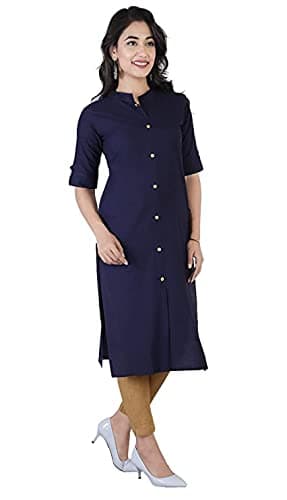JB Original Vintage Women's Cotton Regular Kurta