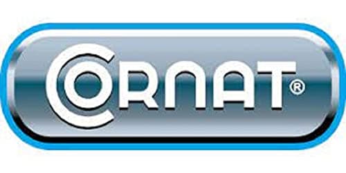 CORNAT TEC364897 Toilet Seat Hinge with Mounting - Clear