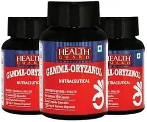 Health Guard Gamma Oryzanol Capsule-(3x60 Count) By RCM-Pack of 3