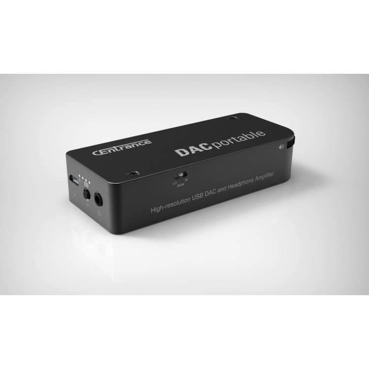 DACportable Rechargeable USB 32bit/384kHz DSD DAC/ClassA Headphone Amp