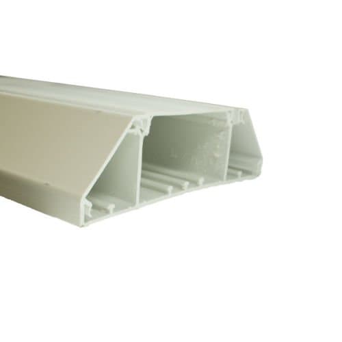 Univolt Starline SLC50/170 50 x 170mm Chamfered Dado Trunking (3 Metre Length). Conduit.