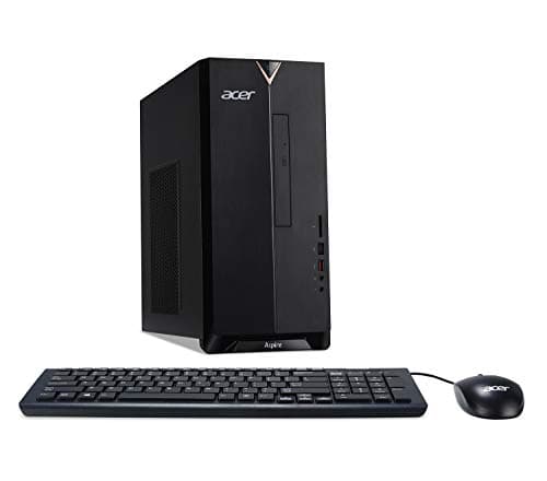 Acer Aspire TC-885-ACCFLi3O Desktop, 8th Gen Intel Core i3-8100, 24GB Total Memory (16GB Optane Memory & 8GB DDR4), 1TB HDD, 8X DVD, 802.11ac WiFi, Windows 10 Home