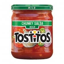 Tostitos MILD Chunky Salsa Dip 15.5oz/440g - American