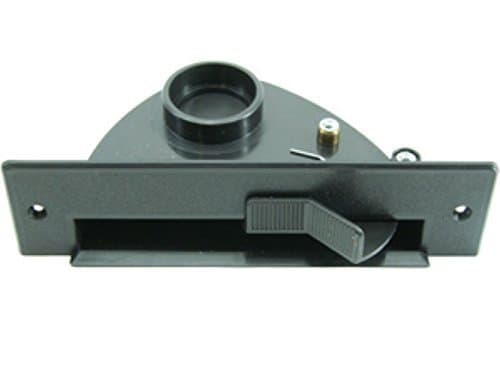 Central vacuum system Dustpan Waste valve in black VacPan sucking dustpan with Tipping mechanism