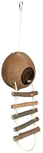 TRIXIE Pet Products 62102 Coconut House for Hamsters-Single, 13 x 56cm