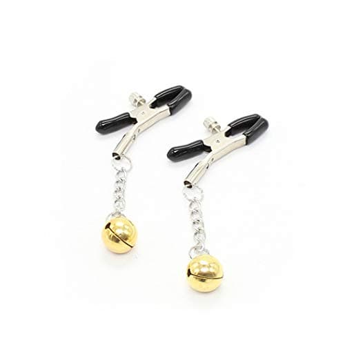 S-tí-m-ulator Ní`p-p-lè Clamps B-rê-ǎ-s`t Clips with Golden Bells A-d-ul`t Games Toys