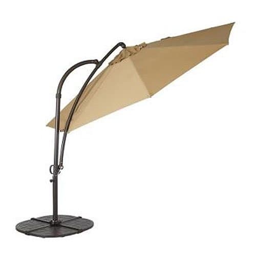 Garden Winds Solar 11 Ft Offset Umbrella Replacement Canopy