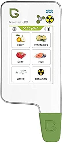 Greentest ECO-5, 3 in 1 Water Hardness (TDS) Tester + Radiation Detector + Nitrate Tester for Fruits, Vegetables, Meat,