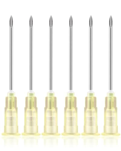 20 Gauge Needles 1.5 Inch Needle, 100 Pack Luer Lock Individually Sealed Wrapped, Labs Tools Accessories for Scientific, Measuring and Refilling, Industrial and Plant