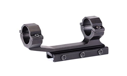 BSA Optics Tactical Weapon Picatinny and Weaver Style 1” Ring Rail Mount (1-Piece)