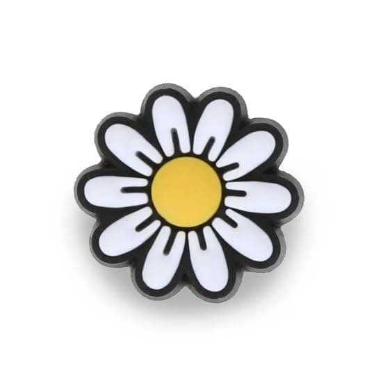 BABOLE1 PCS DAISY SHOE DECORATION CHARM ORIGINALL QUILITY