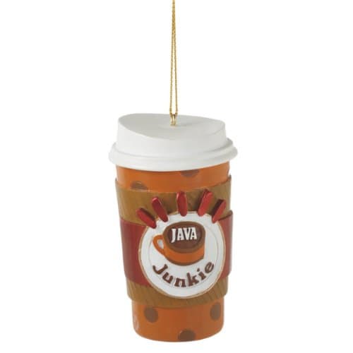 Java Junkie Christmas Ornament