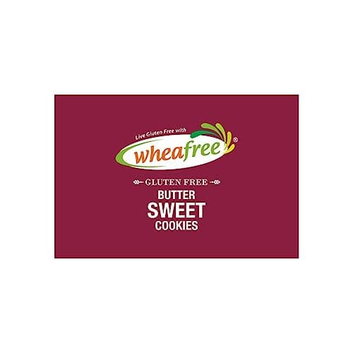 Gluten Free Butter Sweet Cookies - Pack of 2 (200g each) | Soya Free | Egg Free | Soft & Delicious Cookies | Best Tea Time Snacks | 100% Vegetarian and Wholesome Ingredients