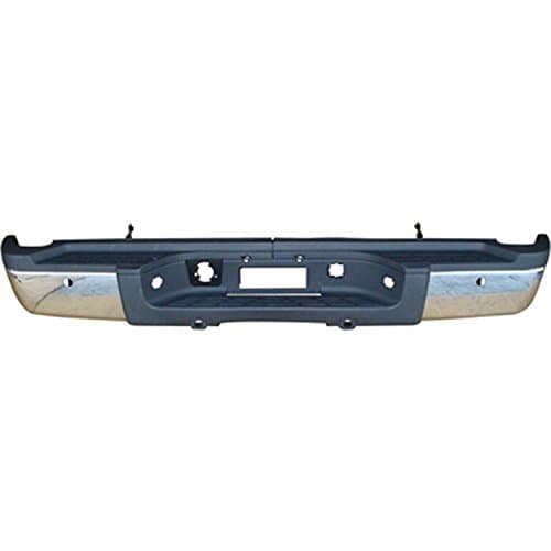 Chrome GM1103165 Rear Bumper Assembly for 11 Chevroletado, GMC Sierra
