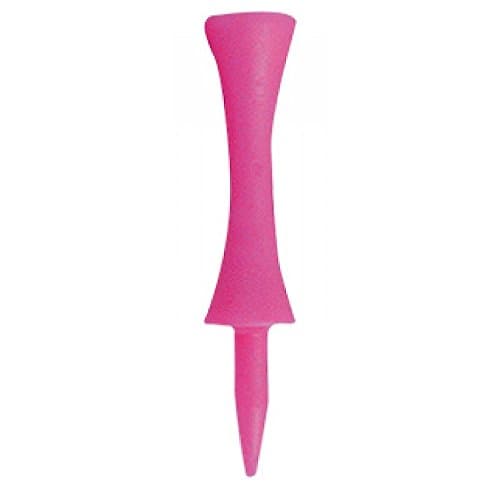 Golf Tees Etc2 3/8" Pink Plastic Step Down Golf Tees (100 Count)