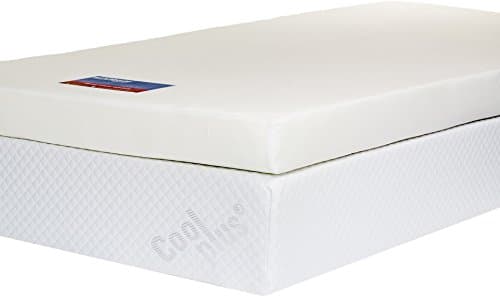 Southern Foam Memory Foam Mattress Topper with Cover, 4 Inch, UK Small Double