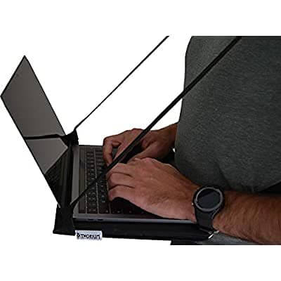 THORIUM Portable Walking Safety Laptop Harness Adjustable Desk Stand with Heavy Duty Multi Purpose Cleaning Brush