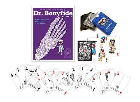 Know Yourself - Bones of The Foot, Leg, and Pelvis: Book 2, Human Anatomy for Kids, Interactive Activity Workbook to Teach The Skeletal System of The Human Body, Educational Playing Cards, Ages 8-12