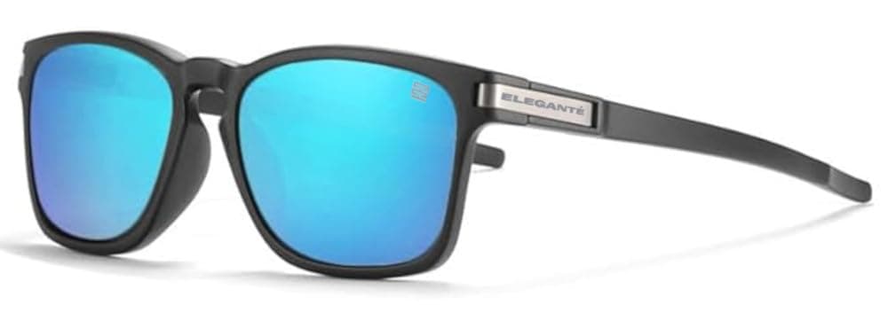 ELEGANTEUnisex-Fit Design Polarized Square Sunglasses for Men