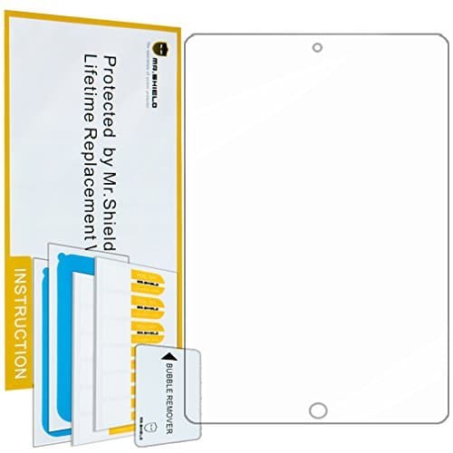 Mr.Shield Designed For Apple Ipad Air/Air 2 Generation (Hd) Anti-glare Screen Protector [5-pack] with Lifetime Replacement