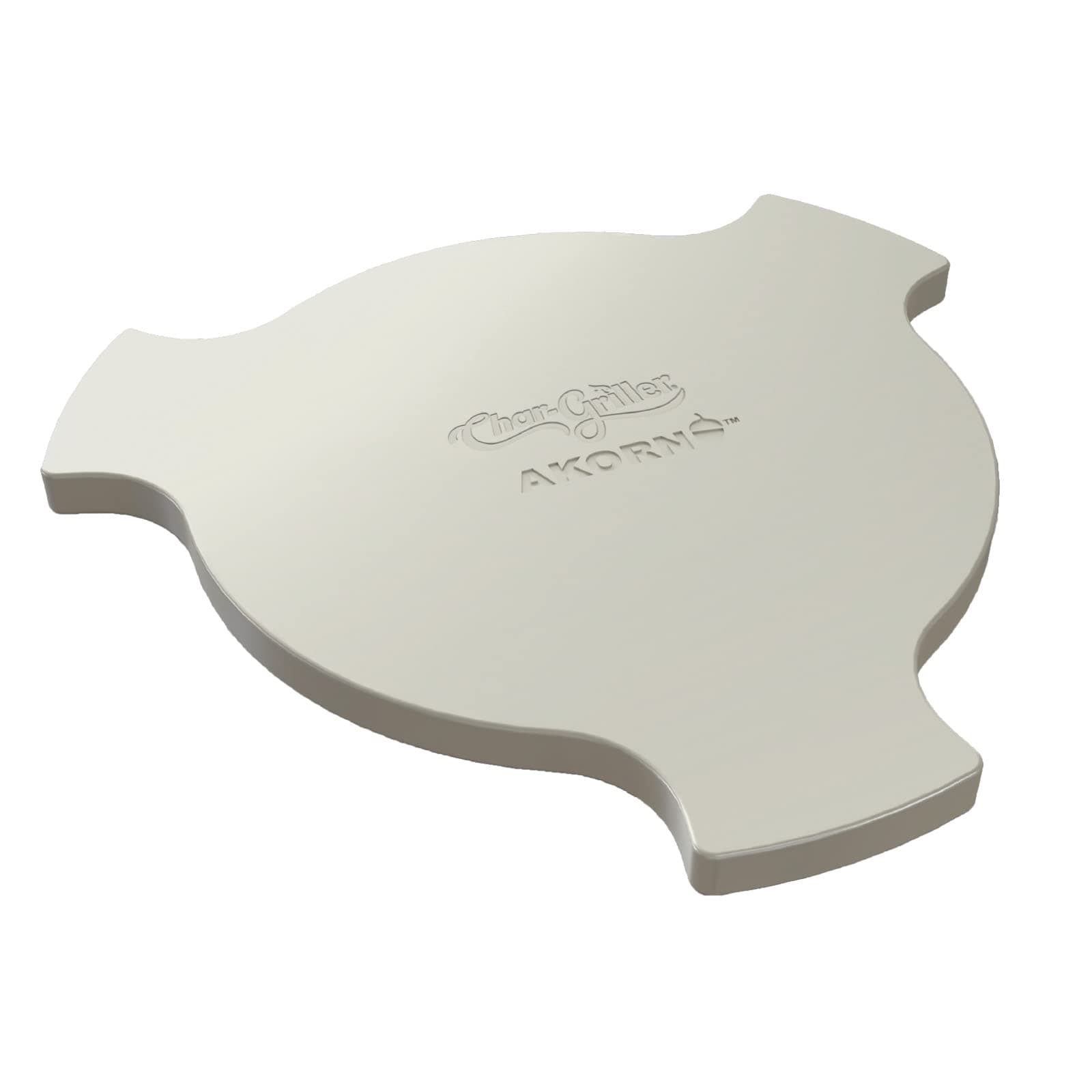 Char-Griller 6201 AKORN Kamado Grill Smokin' Stone, Ivory