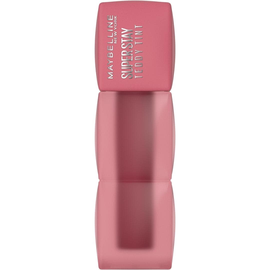 Maybelline New York, Super Stay Teddy Tint Plushwear and Transferproof, Delivers up to 12 hours of Long-lasting Blurred Matte Soft Lip Color, 55 KNEEHIGH