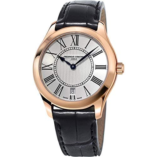 Frederique Constant Analog Silver Dial Women's Watch-FC-220MS3B4